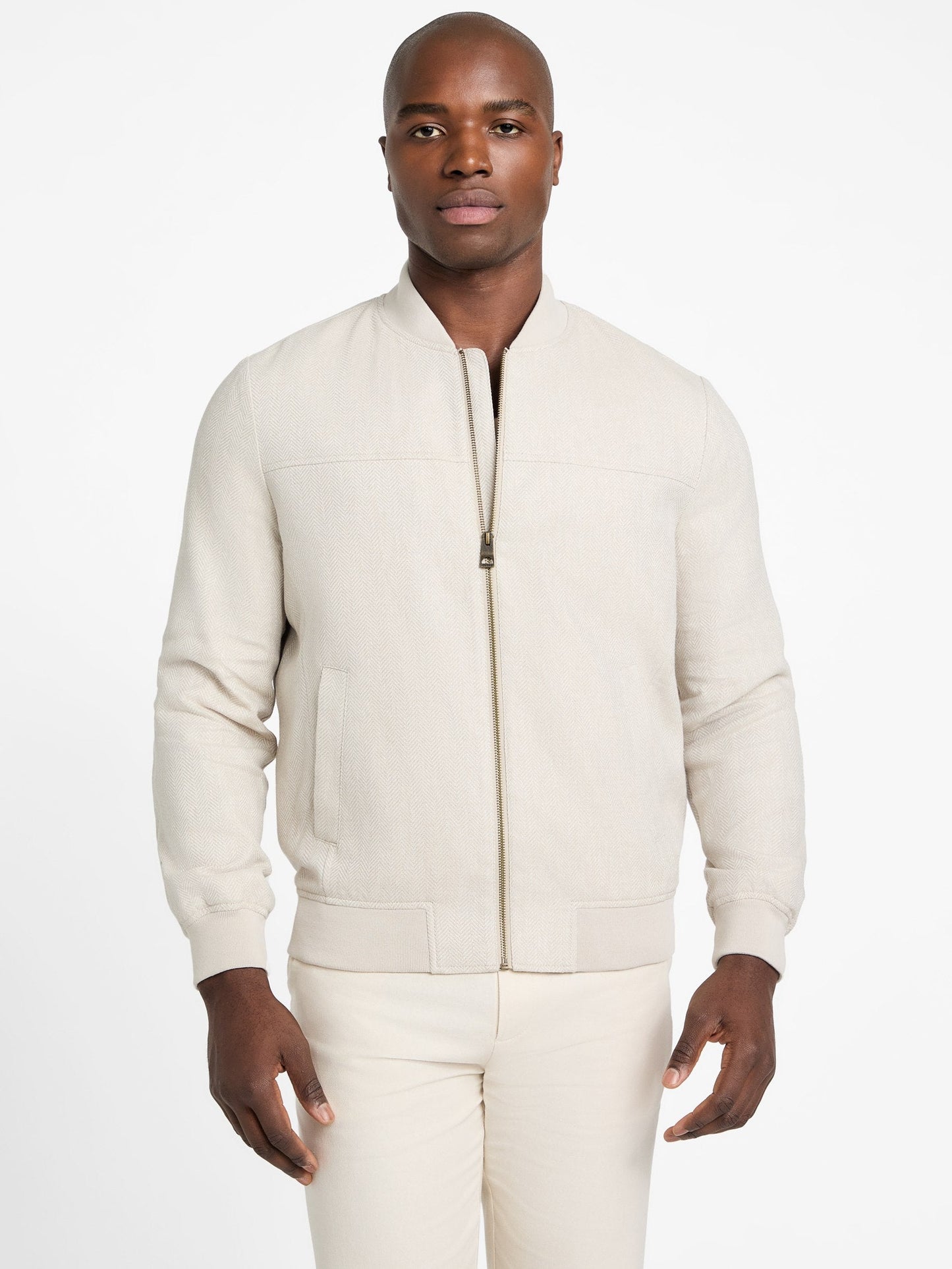 HERRINGBONE BOMBER