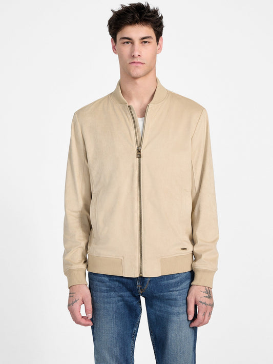 SUEDE BOMBER