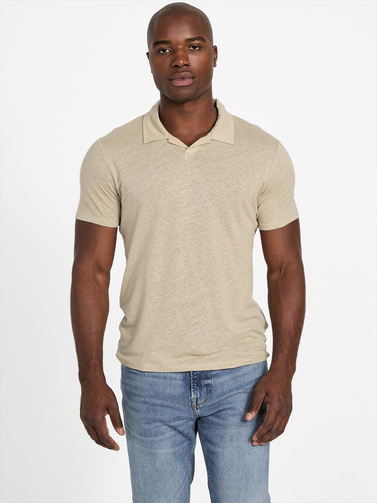 SS LEON LINEN POLO