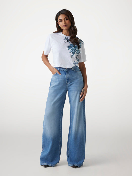 CN SS LOGO PALM PRIN