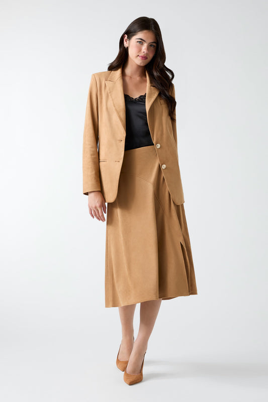 JENNIE SUEDE MIDI SK