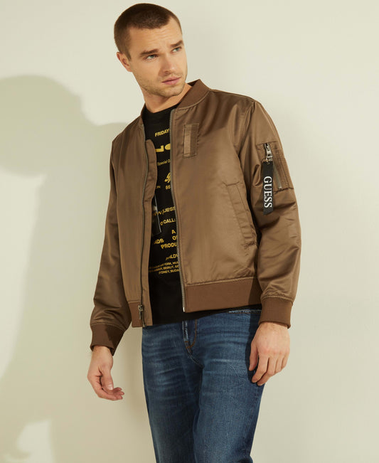 ES SATIN BOMBER JKT