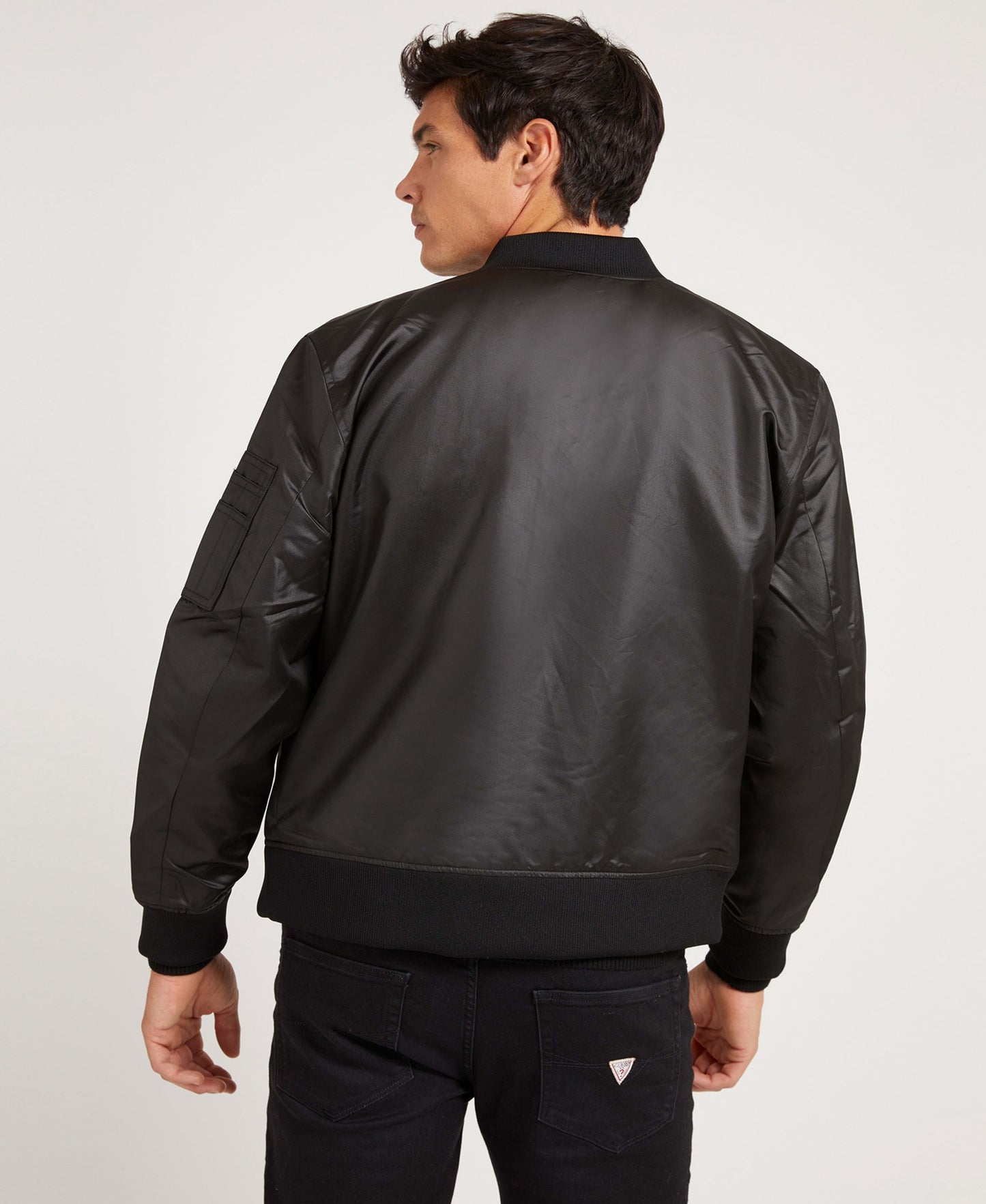 ES SATIN BOMBER JKT
