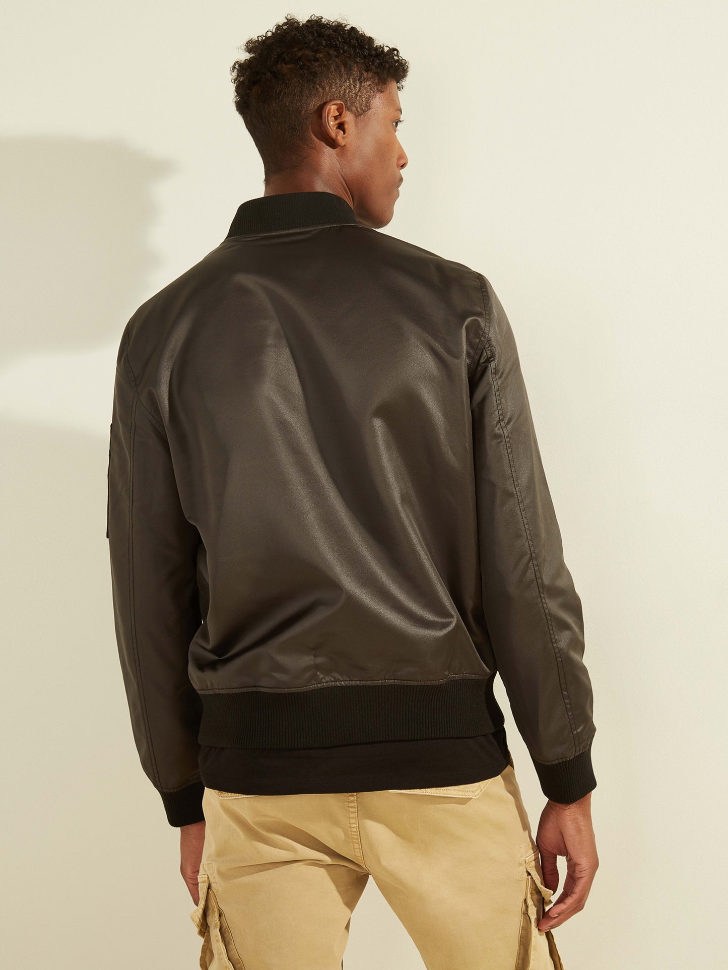 ES SATIN BOMBER JKT