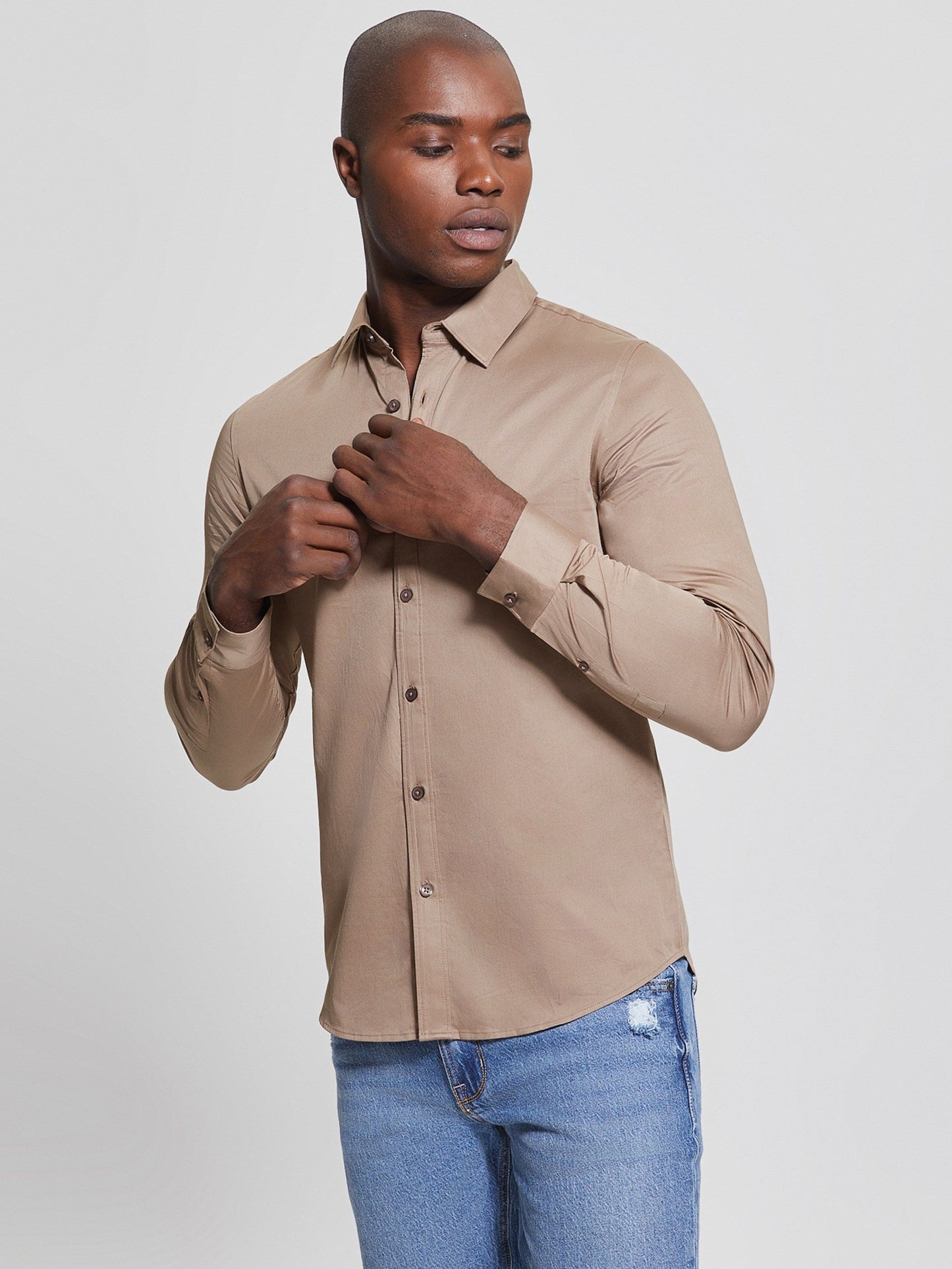 LS LUXE STRETCH SHIR