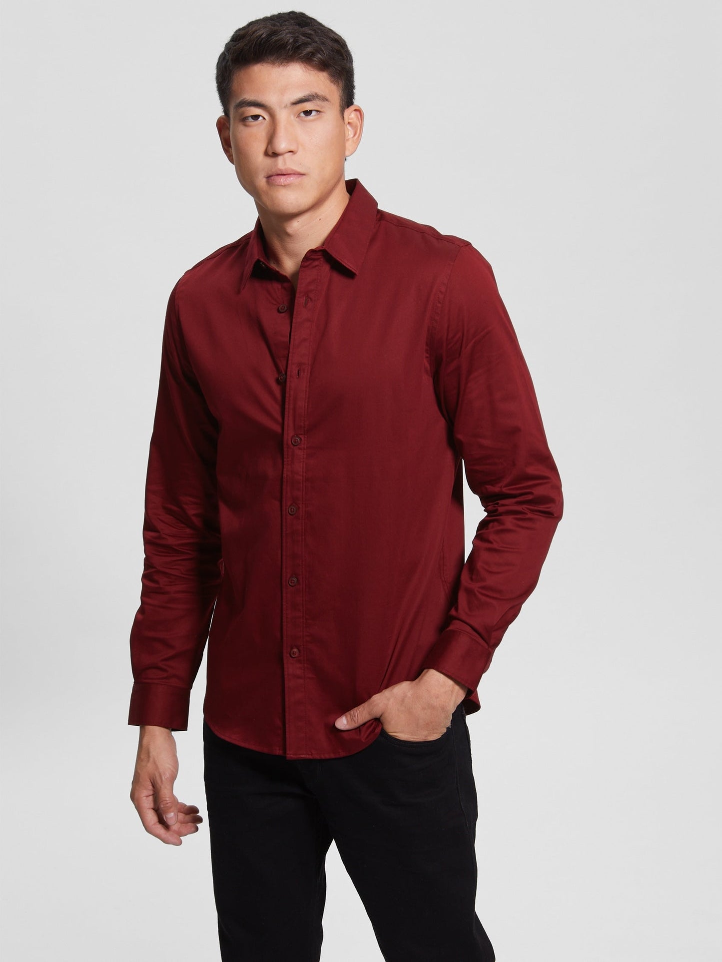 LS LUXE STRETCH SHIR