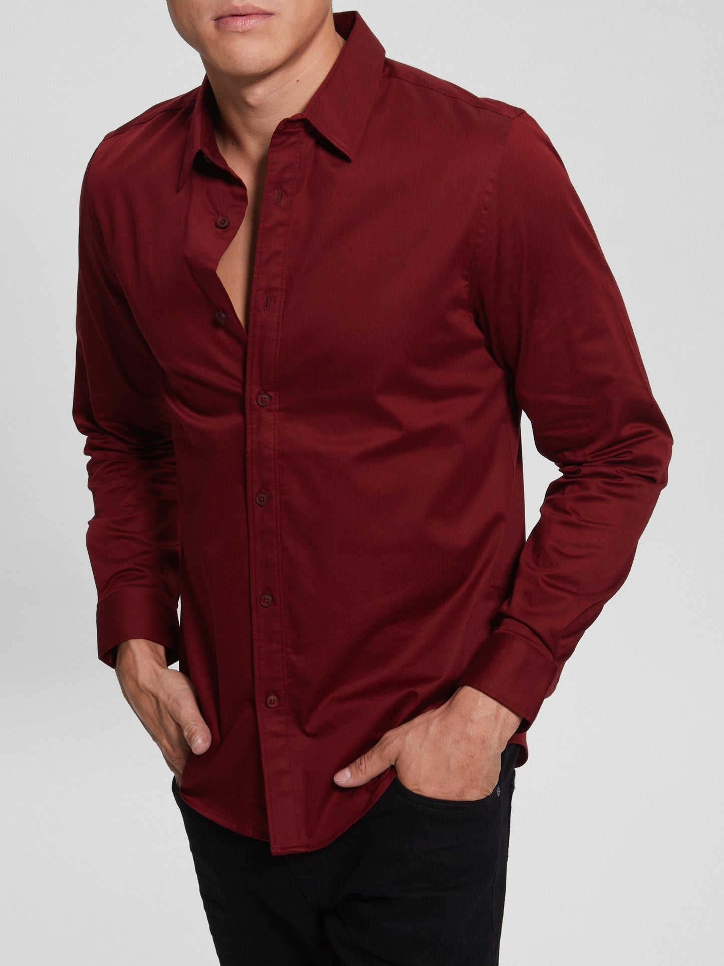 LS LUXE STRETCH SHIR