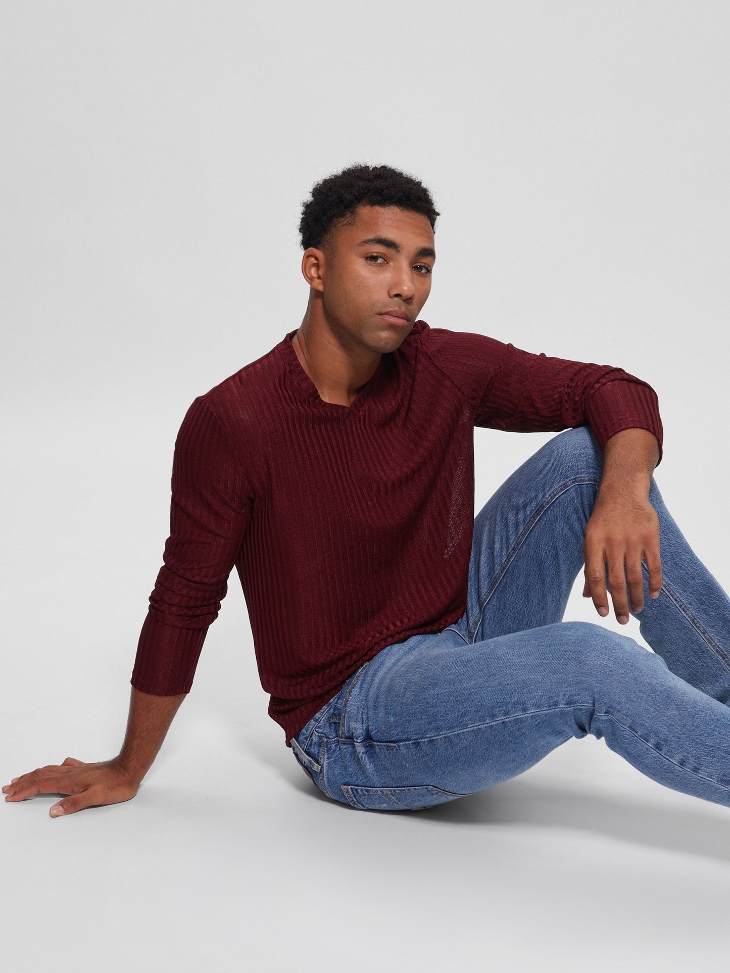 LS WAREHOUSE V NECK