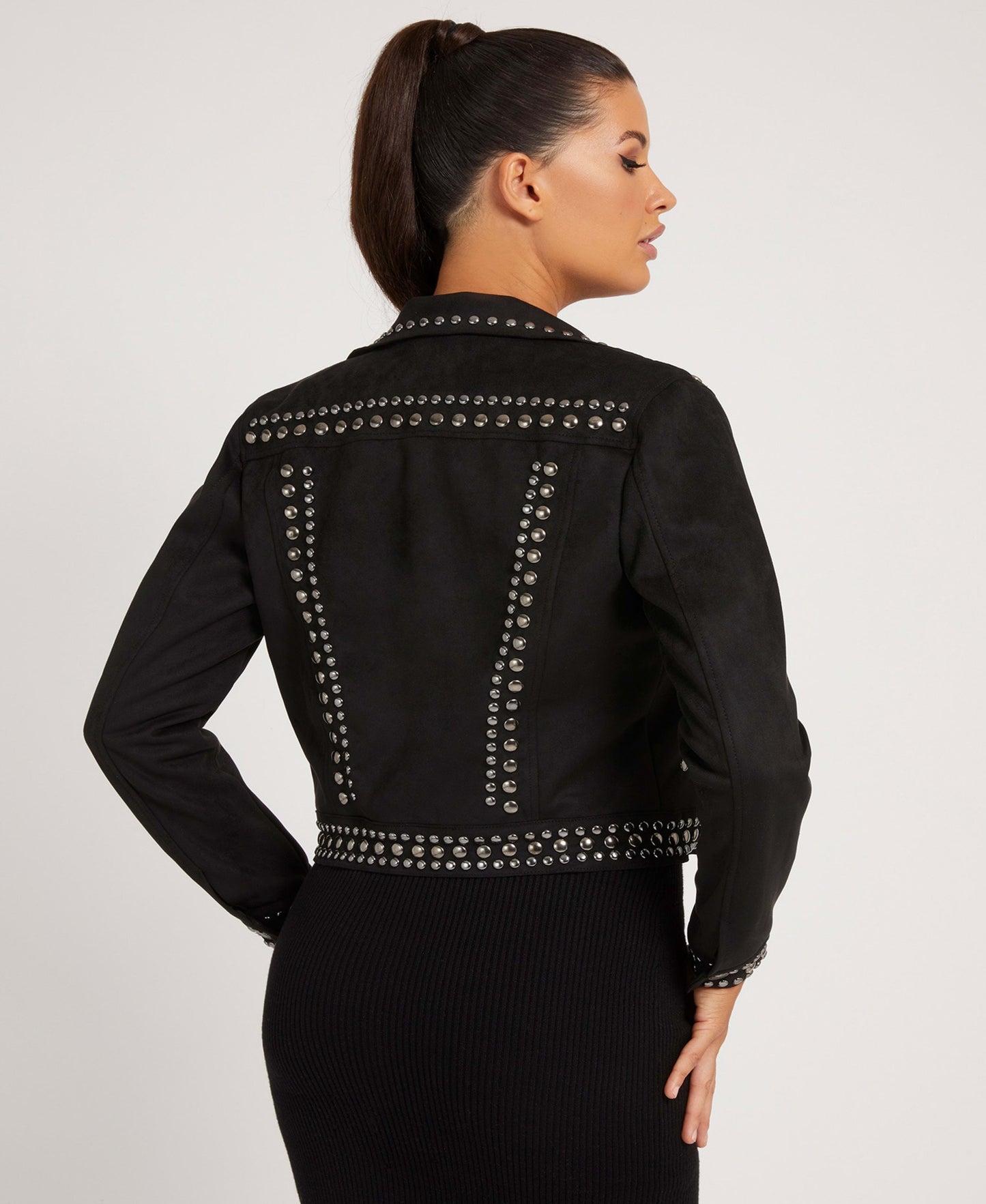 AMANDA STUDDED JACKE
