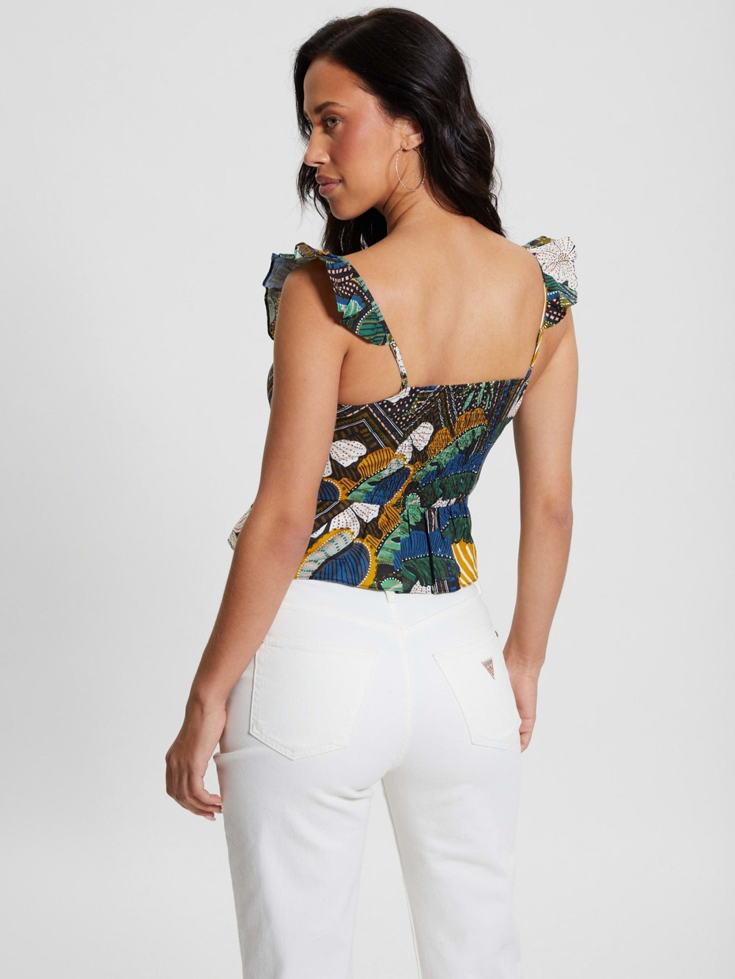 SL CARINE PEPLUM TOP