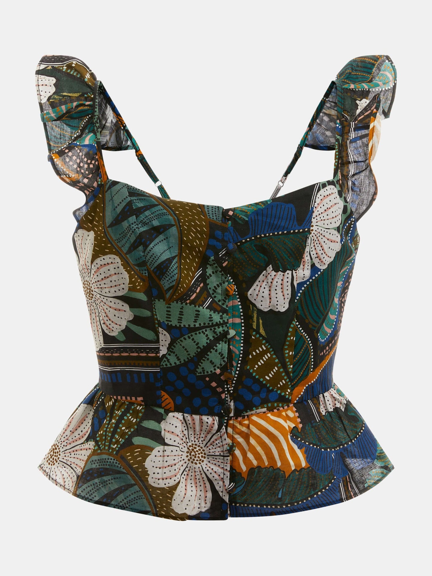 SL CARINE PEPLUM TOP