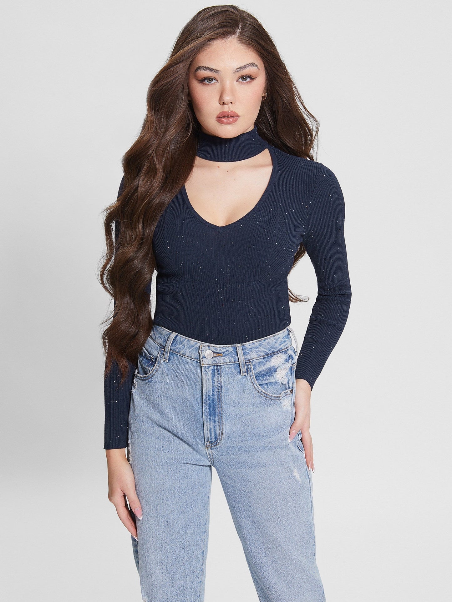 LS MICRO SEQUIN RIB