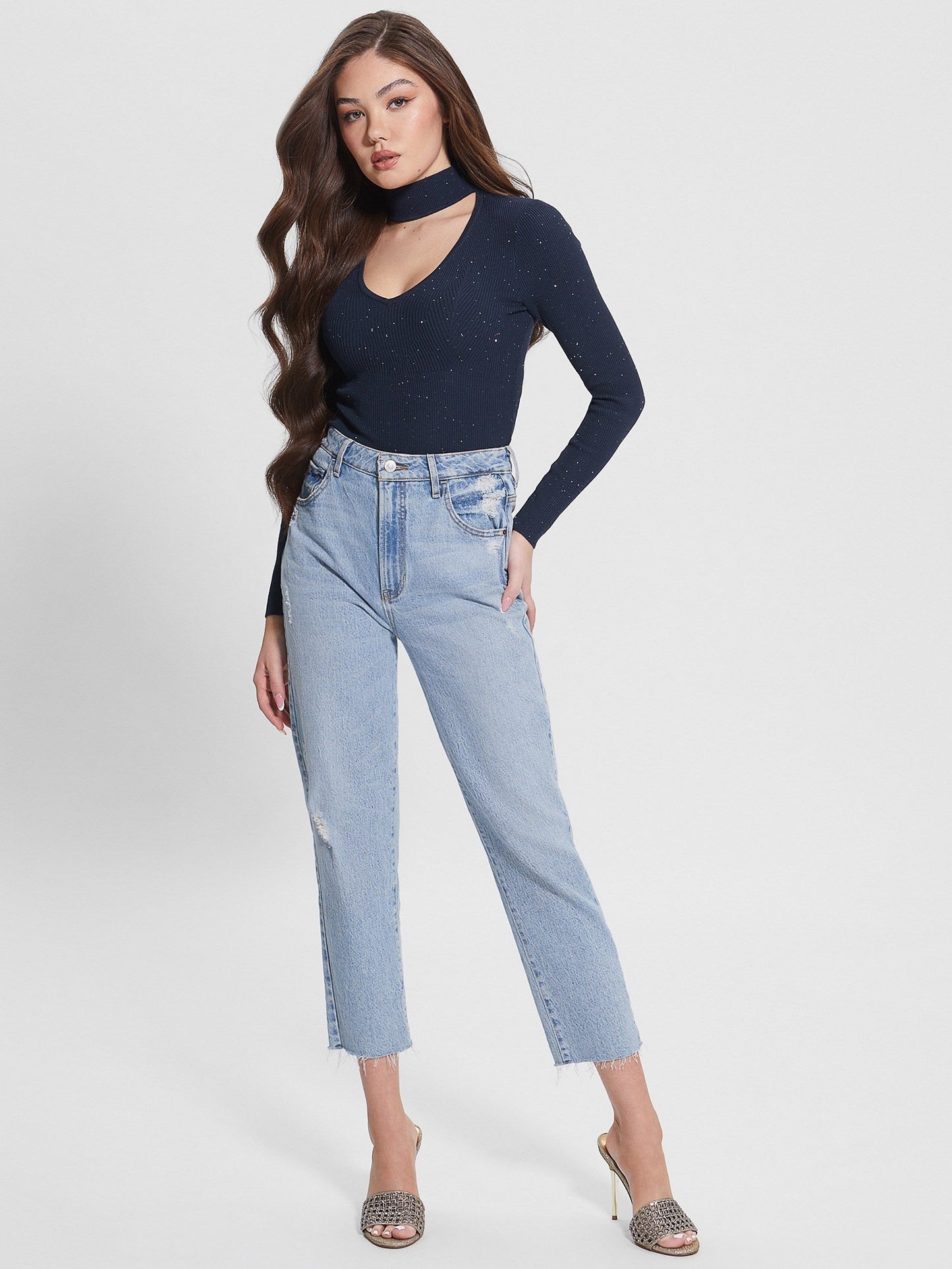 LS MICRO SEQUIN RIB