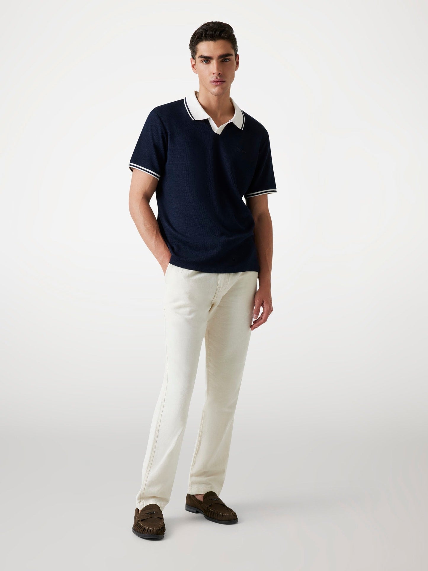 SS WESTON KNIT POLO