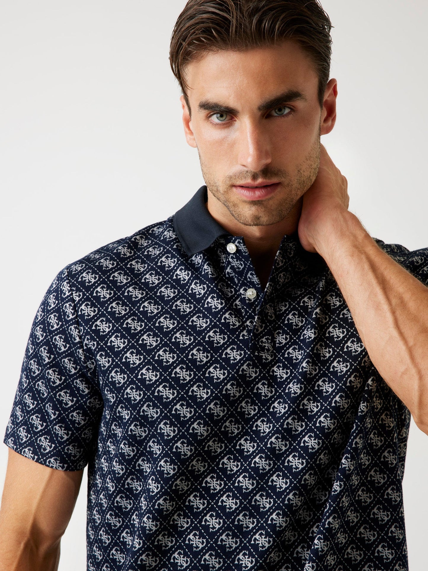 SS G JACQUARD POLO