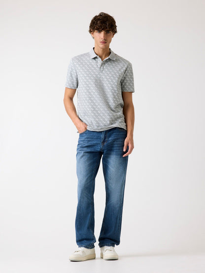 SS G JACQUARD POLO
