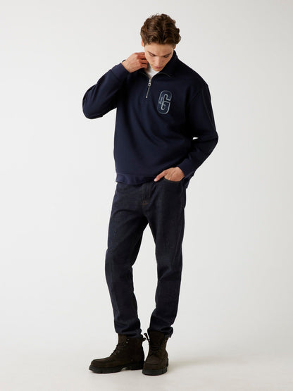 HARRIS TWILL ZIP MOC