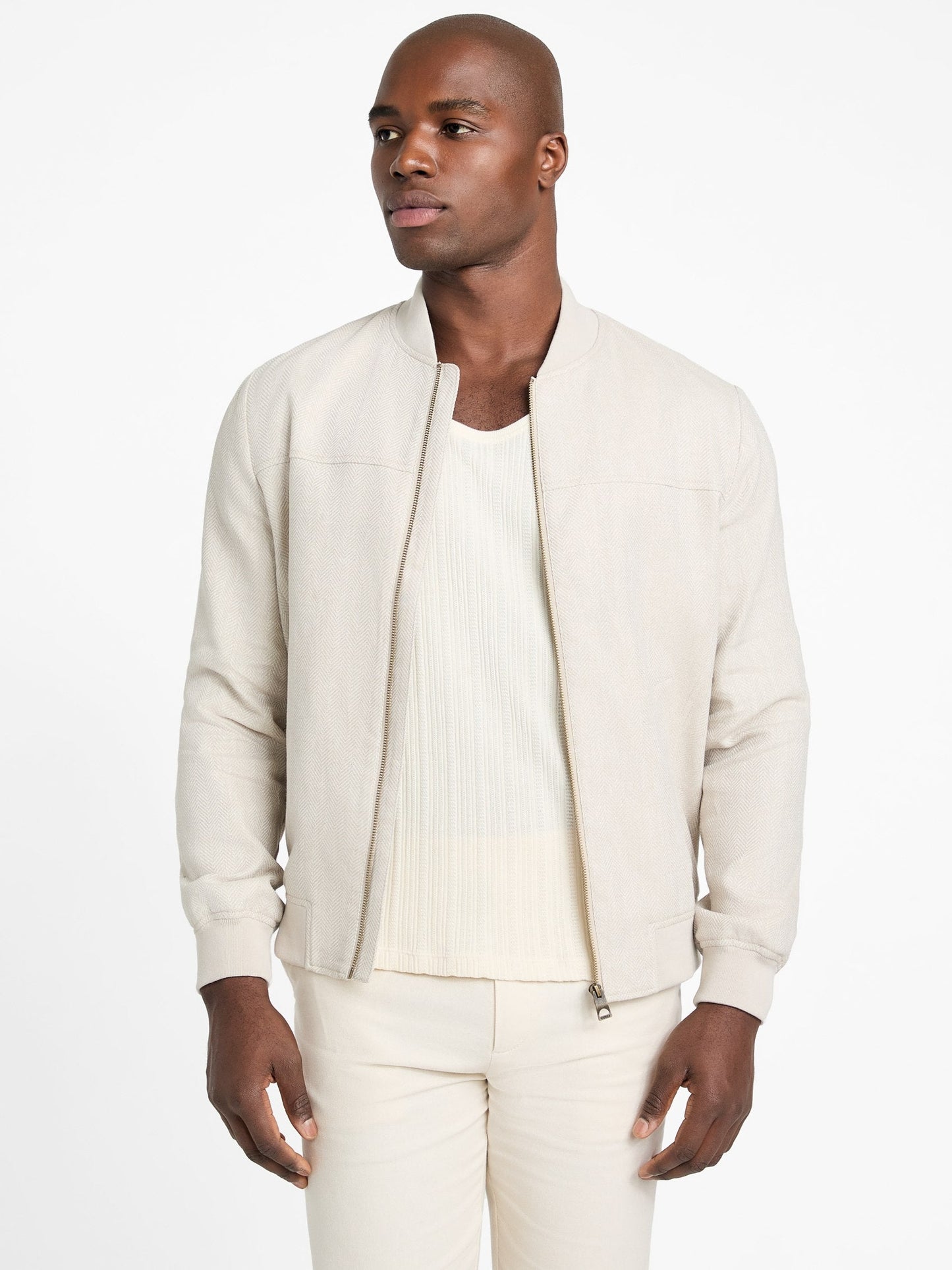 HERRINGBONE BOMBER