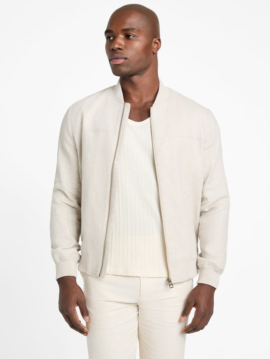 HERRINGBONE BOMBER