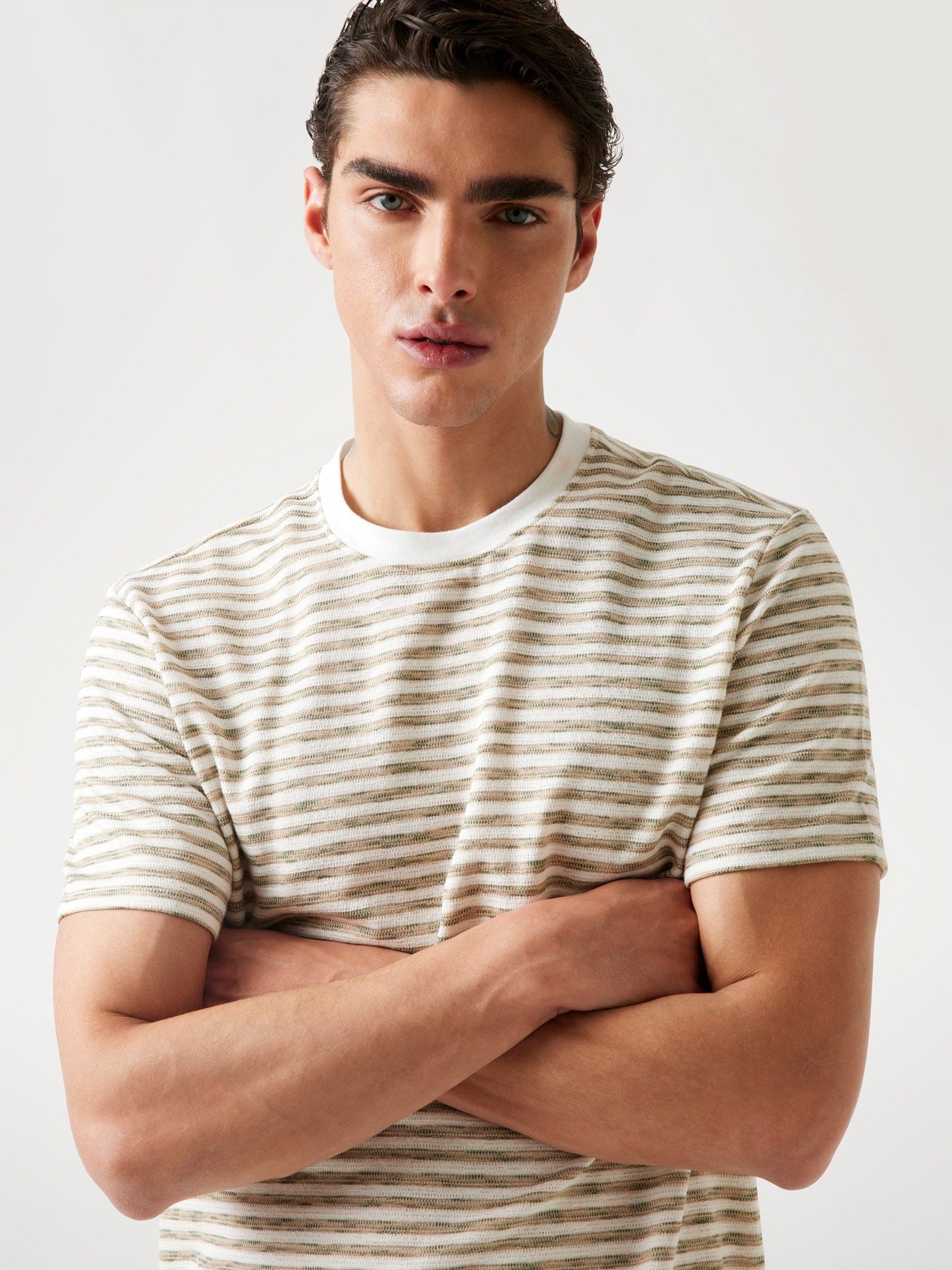 SS BAXTER STRIPE CRE