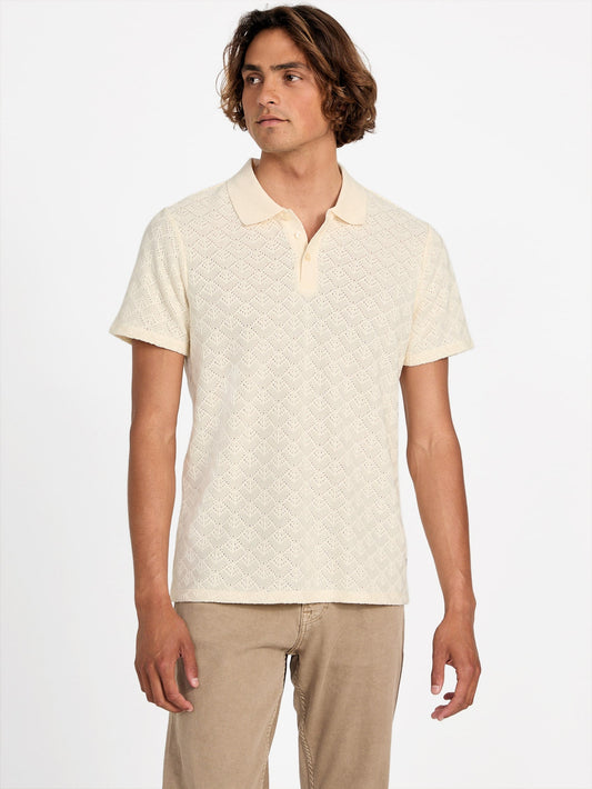 SS LOGAN KNIT POLO