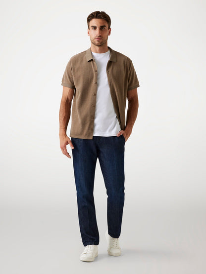 SS CALVIN KNIT SHIRT