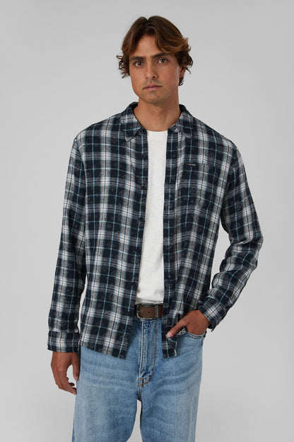 OCEAN COAST PLAID LS
