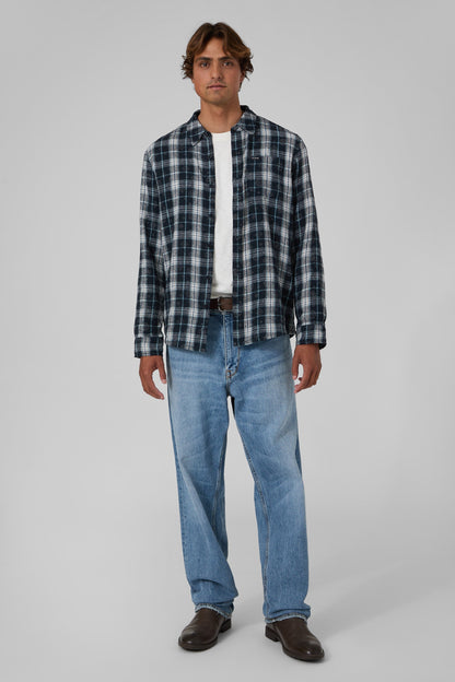 OCEAN COAST PLAID LS
