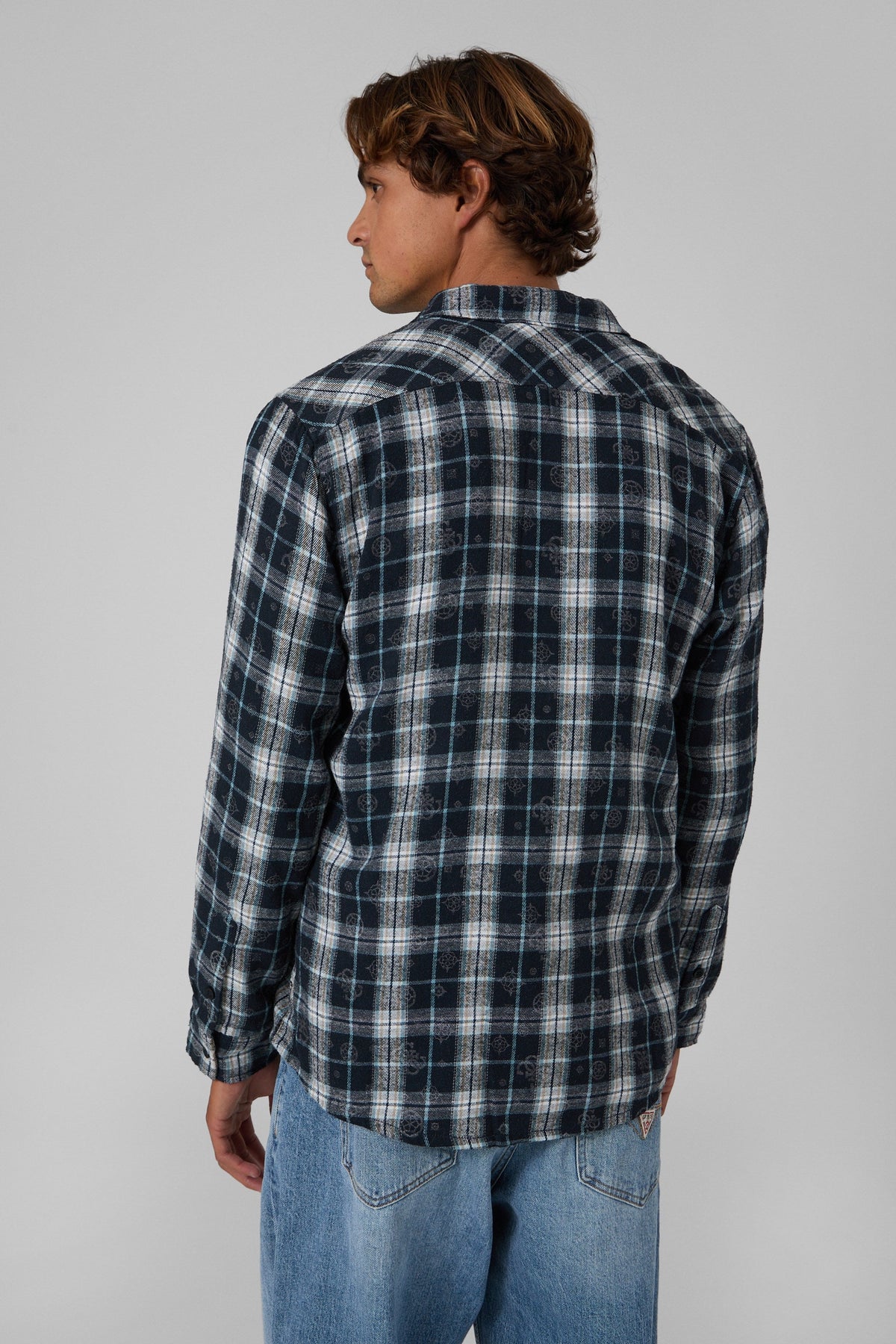OCEAN COAST PLAID LS
