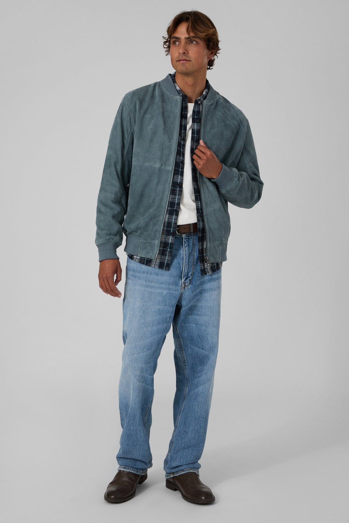 OCEAN COAST PLAID LS