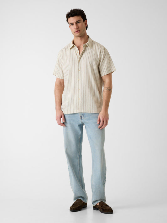 REDFORD STRIPE SS SH