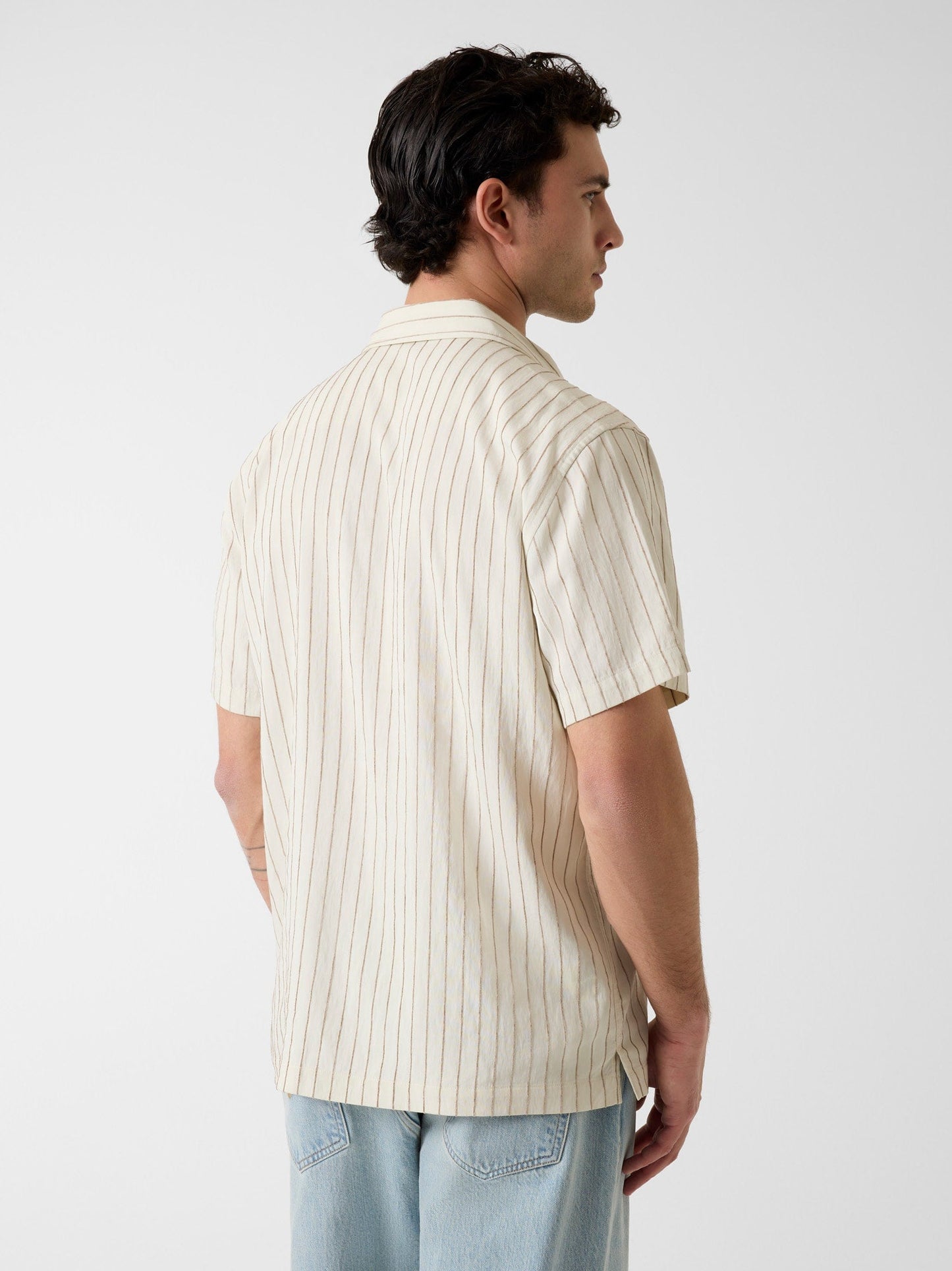 REDFORD STRIPE SS SH