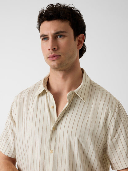 REDFORD STRIPE SS SH