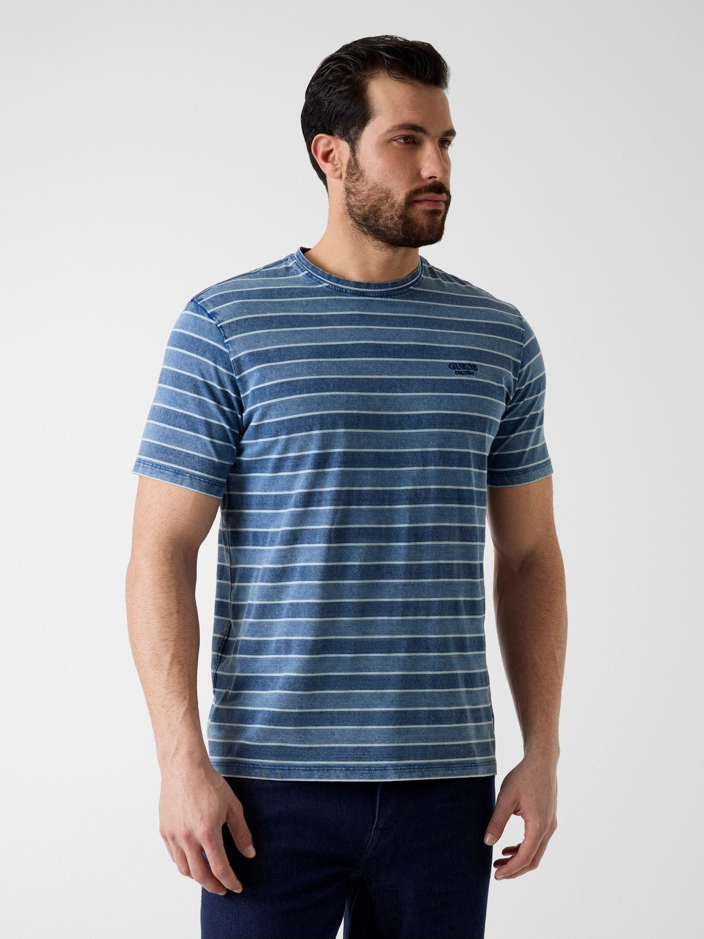 CN SS INDIGO STRIPES