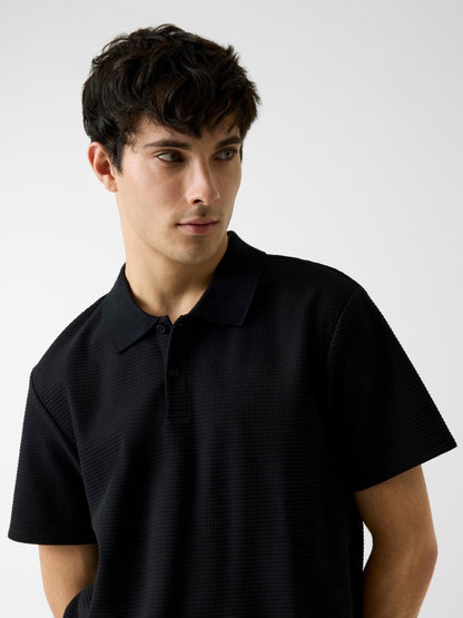 SS REX WAFFLE KNIT P