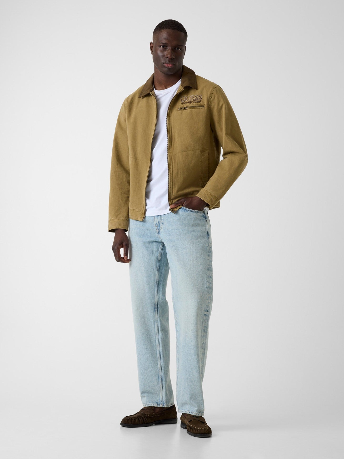 WASHED COTTON JACKET