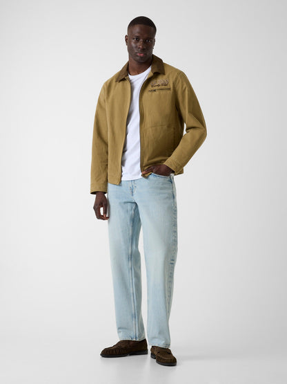 WASHED COTTON JACKET