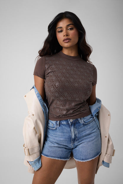 SS MOCK NECK ALL OVE