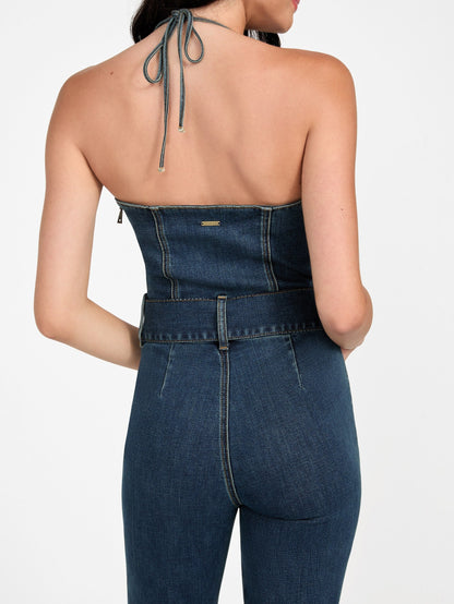 REBEL HALTER JUMPSUI