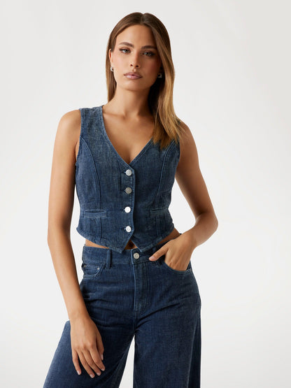 ADELE DENIM VEST