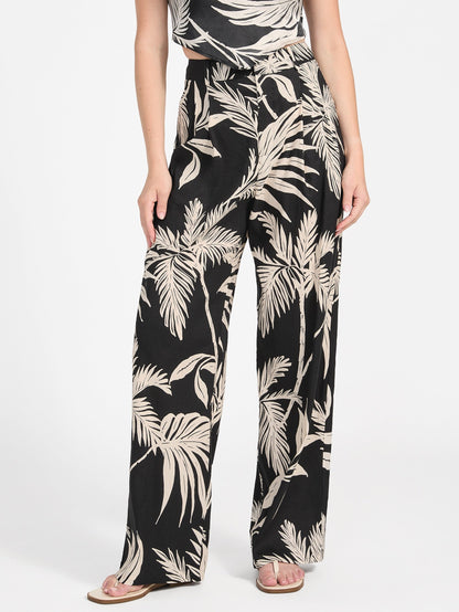 JEMMA LINEN WIDE LEG