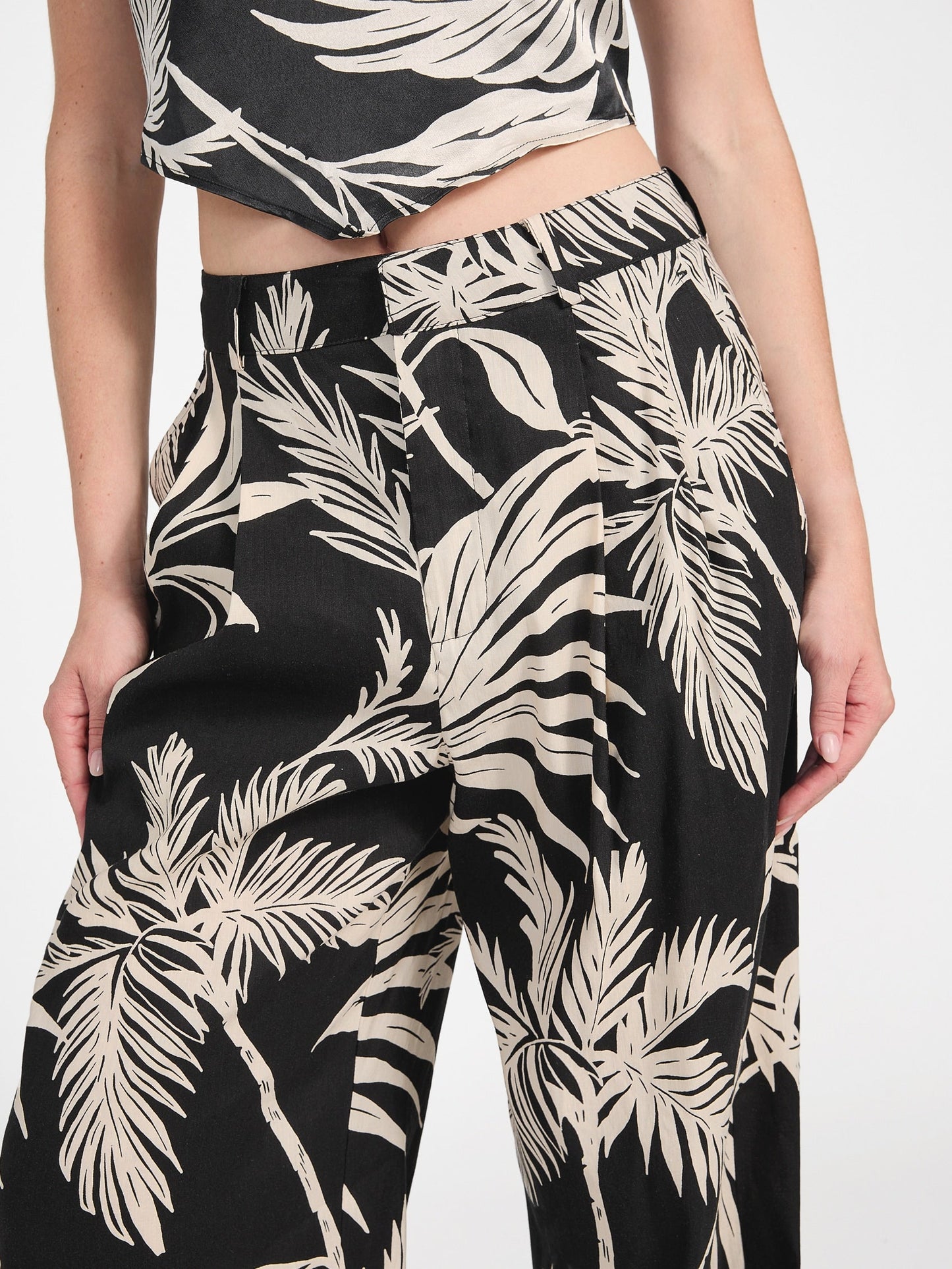 JEMMA LINEN WIDE LEG