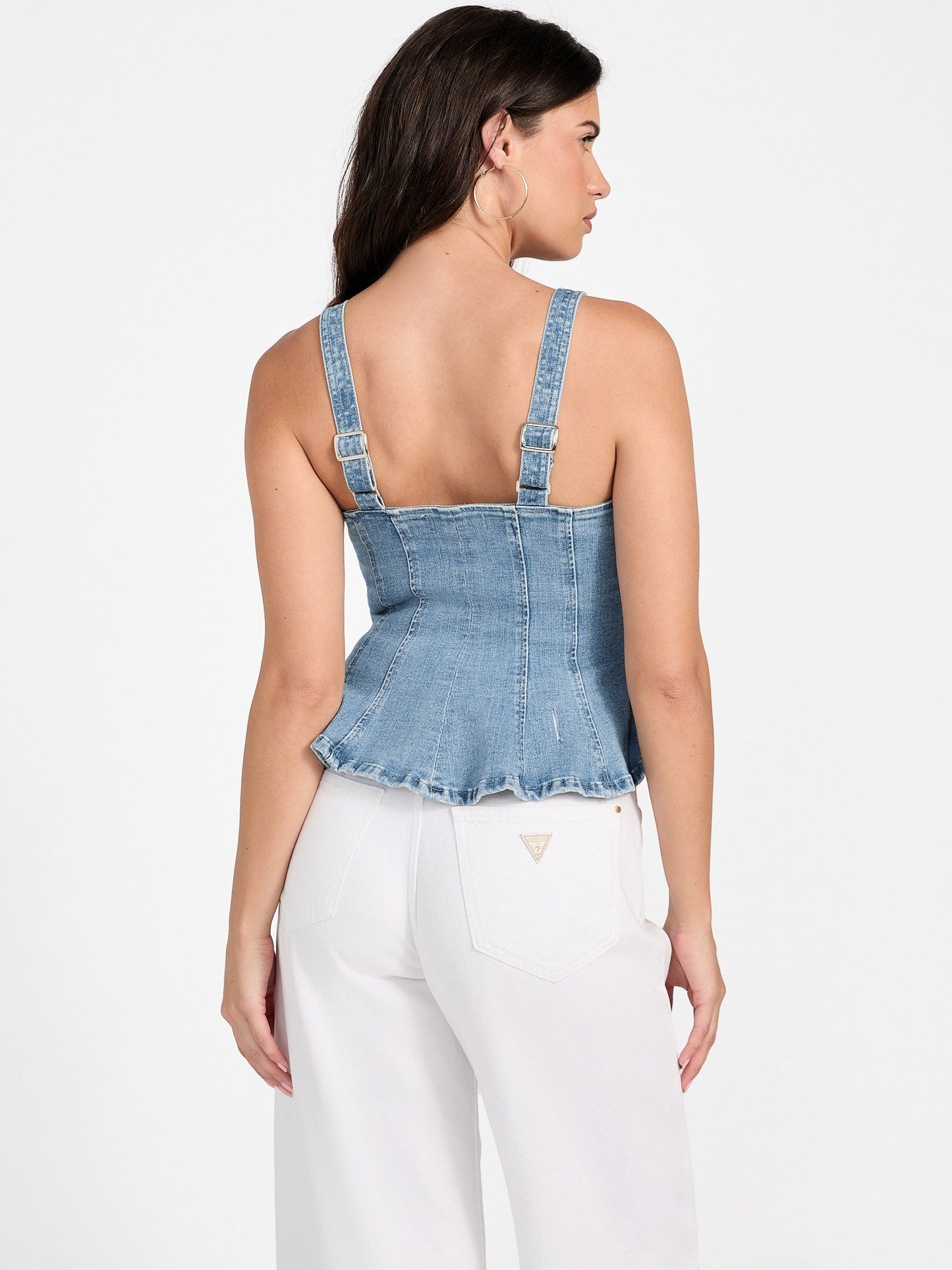 SL ANIKA DENIM PEPLU