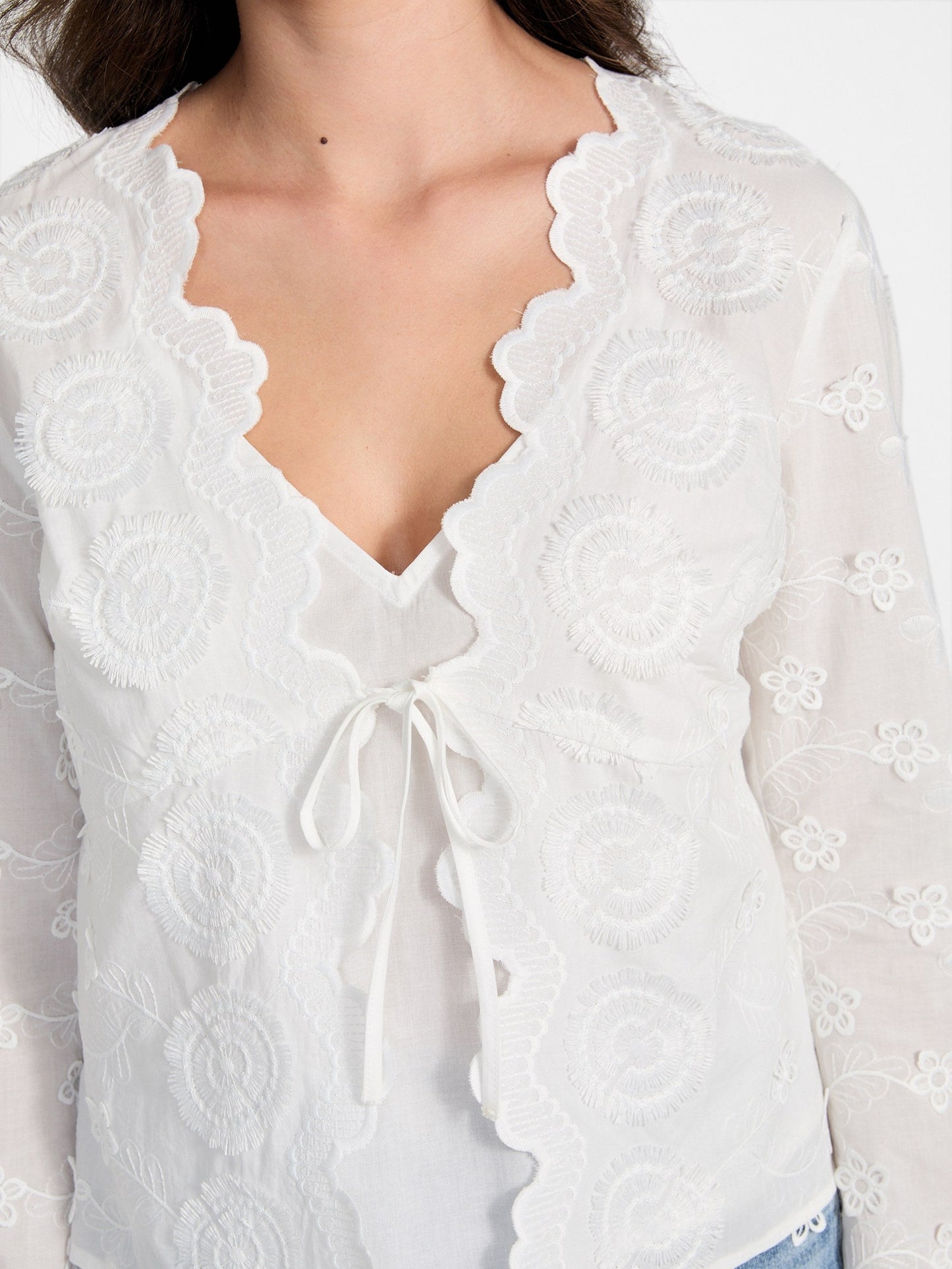 LS AIDA TIE FRONT TO