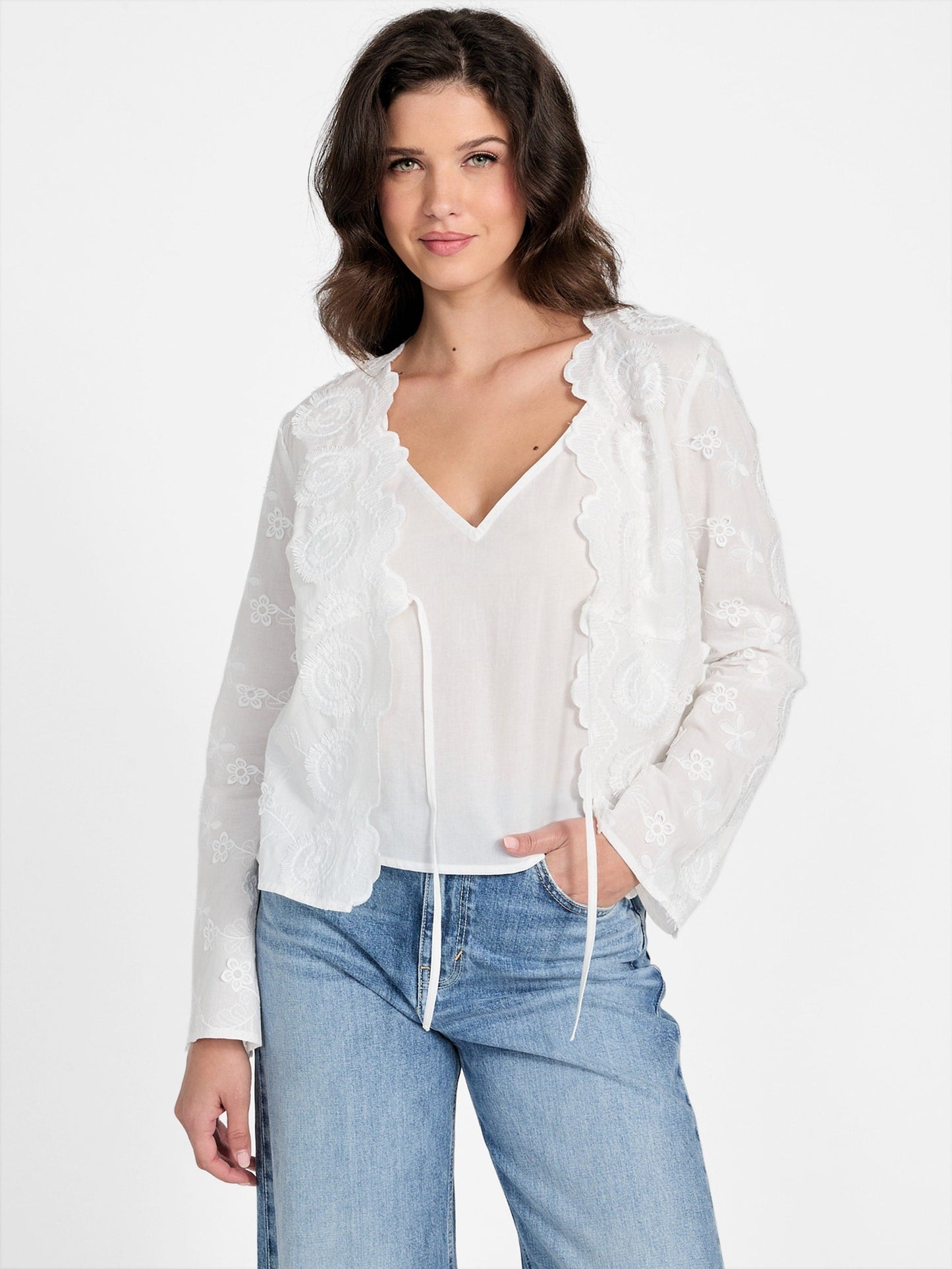 LS AIDA TIE FRONT TO