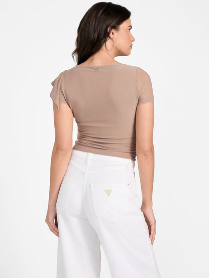 SS VERDIANA RUFFLE T