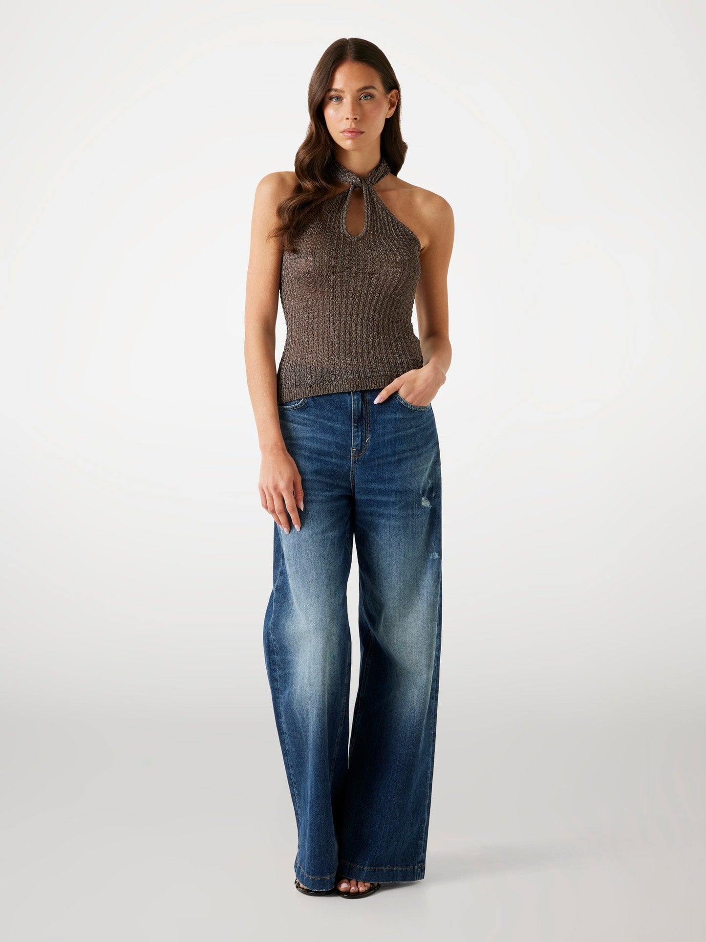 SL HALTER KEYHOLE EL