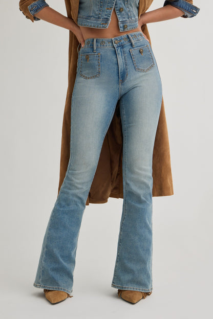 BELLE HIGH RISE FLAR
