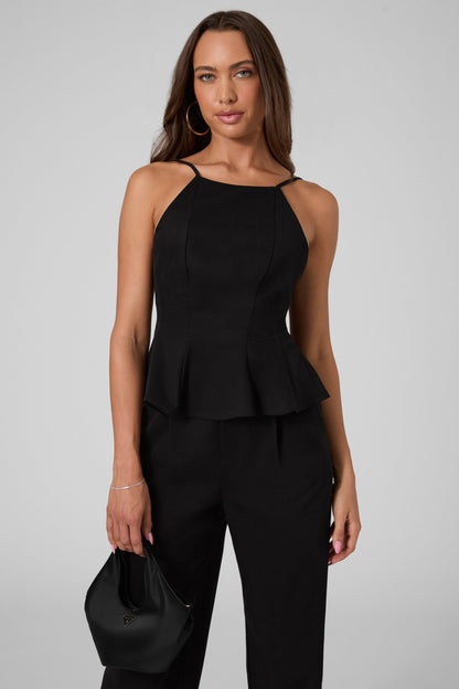 SL BRYNELLE PEPLUM T