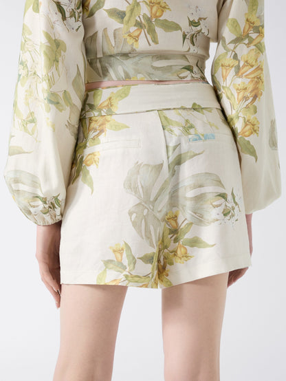 KIRSTEN LINEN BELTED